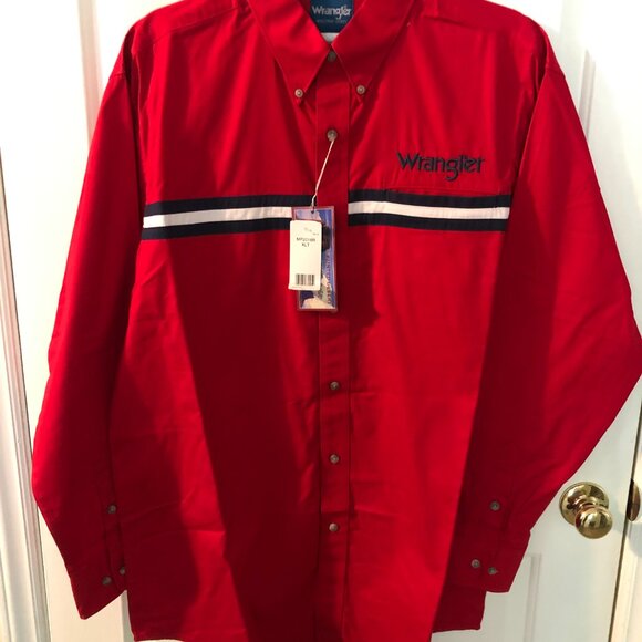 Wrangler Other - WRANGLER MEN'S PAINTED DESERT TWILL LONG SLEEVE WESTERN SHIRT Men's XLT